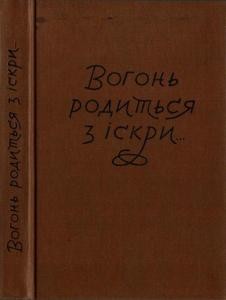 Роман «Вогонь родиться з іскри...»