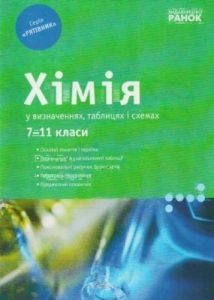 Хімія у визначеннях, таблицях, схемах. 7-11 класи